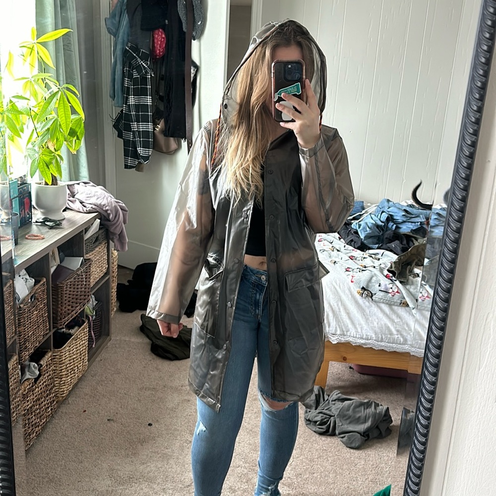 Urban outfitters rain coat